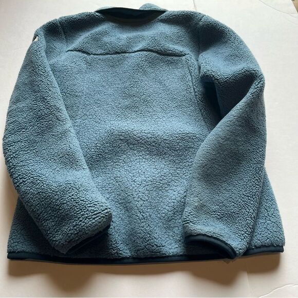 The North Face Women's Blue Fleece Jacket Full Zip Size Medium - Picture 10 of 10